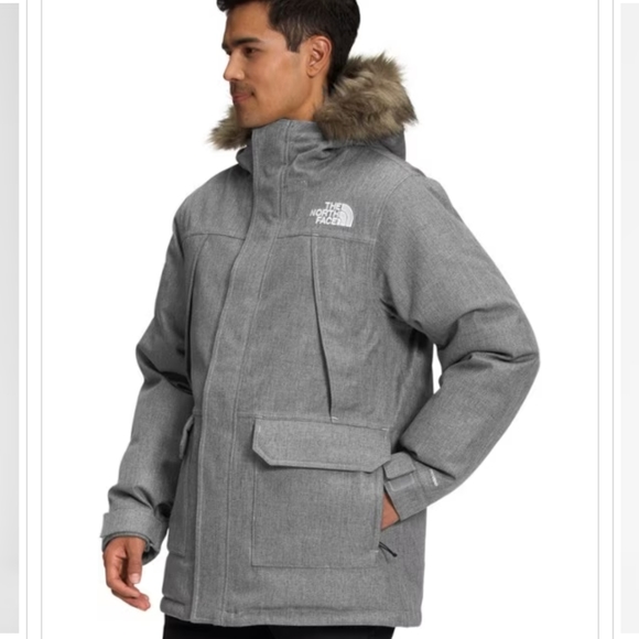 THE NORTH FACE NEW Novelty McMurdo Down Parka Gray - Picture 3 of 14